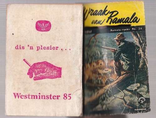Die wraak van Ramala - Gerrie Radlof (k4) - Ramala Reeks nr 26 - Pionier Boek 1960