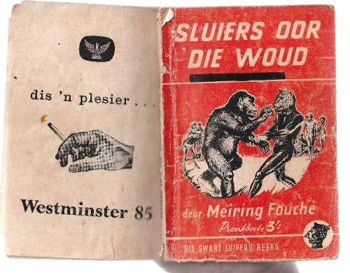 Sluiers oor die Woud - Meiring fouche (k4) - Swart Luiperd reeks - Pronk boek 1969