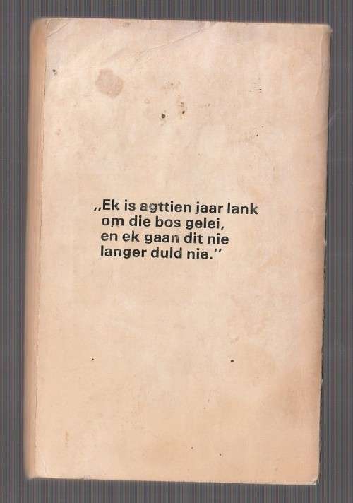 Gister se Skadus  Daan Langeveld - Drama - Geteken deur die skrywer (k4)