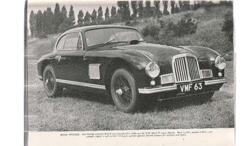 The Motor Yearbook of 1951 - Vintage collectable item - Pomeroy & Walkerley (M1)