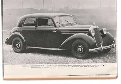 The Motor Yearbook of 1951 - Vintage collectable item - Pomeroy & Walkerley (M1)