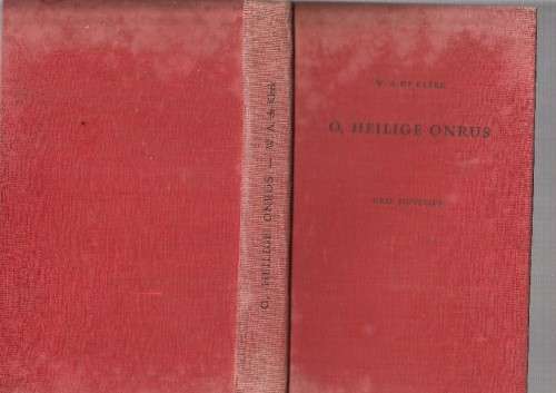 O Heilige Onrus - WA de Klerk - 1960 - 3 Novelles (c1)
