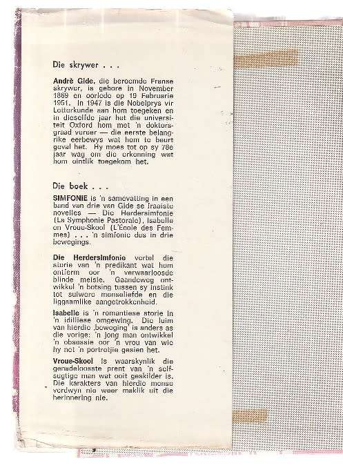 Simfonie Trilogie (c2) - Andre Gide - Herdersimfonie / Isabelle / Vroue-skool 3 novelles