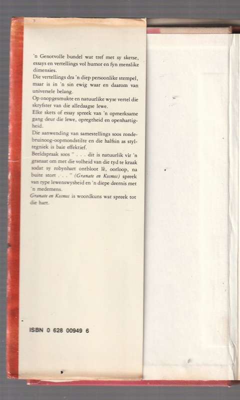 Granate en Kosmos - Aletta Lubbe - Roman (c3)