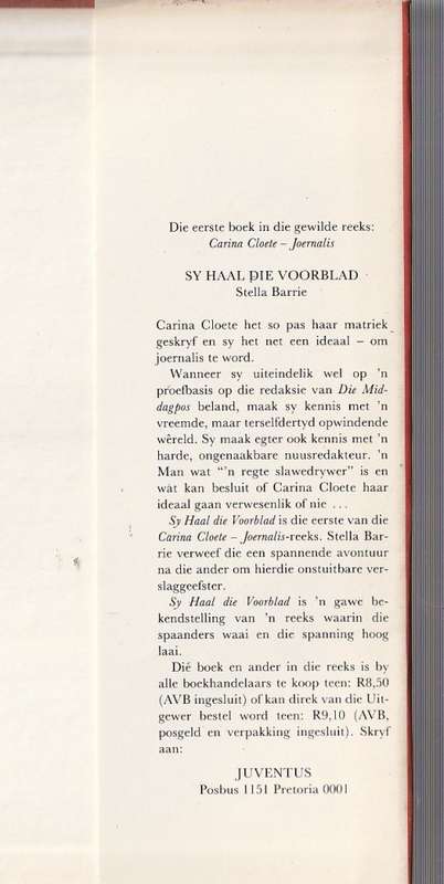 Moord en die Maankinders - Stella Barrie - Carina Cloete Joernalis nr 2