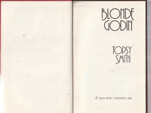 Blonde Godin (c5) - Topsy Smith - Roman