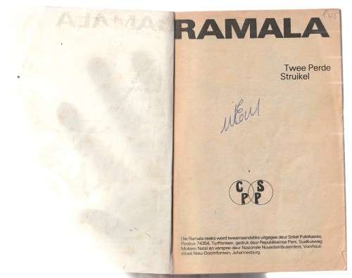 Twee perde struikel - Gerrie Radlof (k5) - Ramal reeks nr 12 (sirkel)