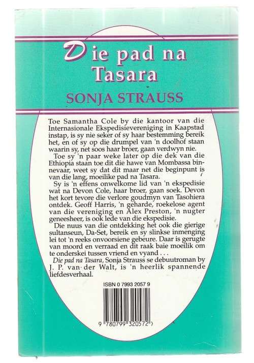 Die pad na Tasara - Sonja Struass (b10) roman