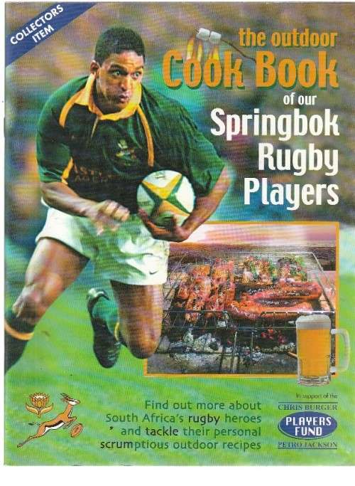 The outdoor cook book of the Springbok Rugby Players (m1) collectable item
