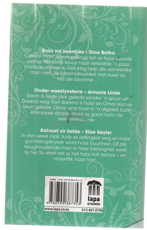3 in 1 Romans - Boks vol soentjies / Onder Woestyn sterre / Katvoet vir liefde (O5)