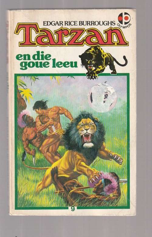 Tarzan en die Goue Leeu - Edgar Rice Burroughs - (o4) Tarzan reeks nr 9