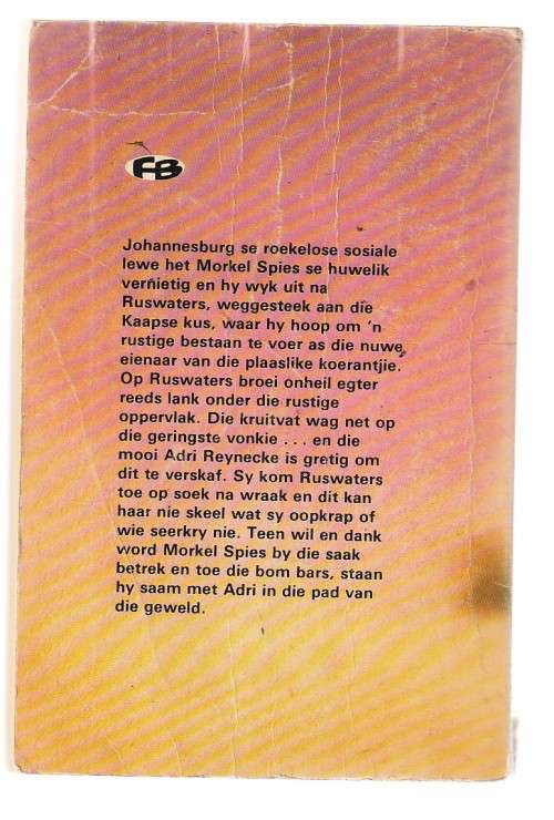 Kruitvat - Calvyn van Niekerk - Speurverhaal