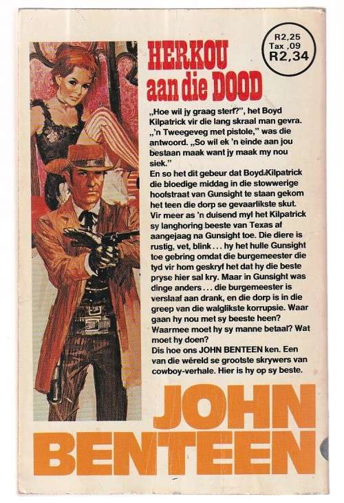 Herkou aan die dood - John Benteen - Western THE TRAIL ENDS AT HELL