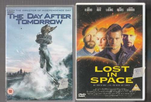 Lot of 10 Sci-Fi DVD`s see scans for details and titles (DVD024)