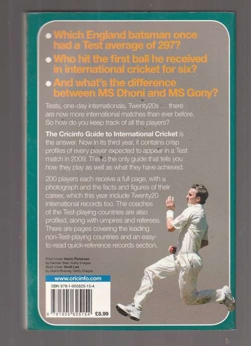Cricinfo guide International Cricket 2009 (a2)