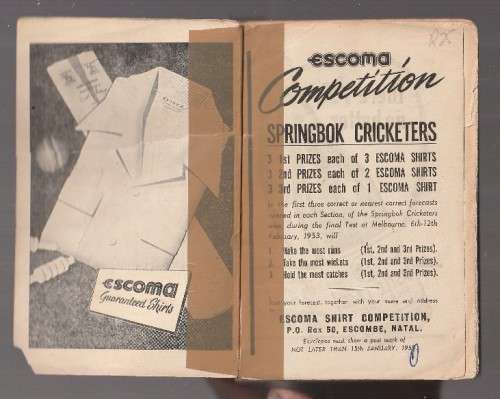 South African Cricket Annual 1951-52 (a2)