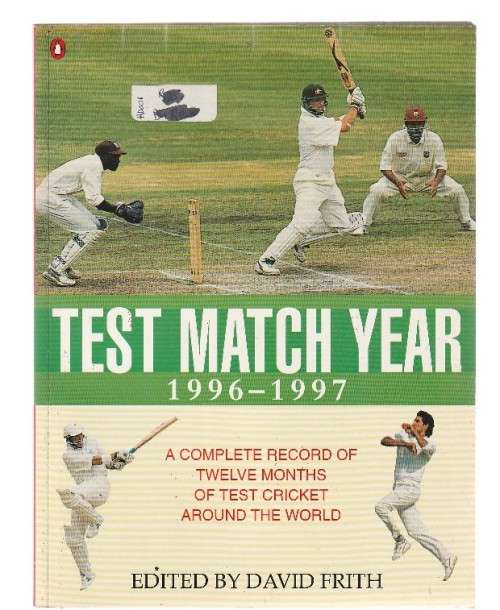 Test match Year 1996-1997 - David Frith (a2) 12 months cricket around the world