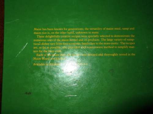 Pride of the Cob - Yvonne Murray (a4) - more tha 120 tested recipes