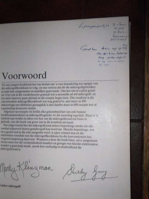 A-Z van Mikrogolf kookkuns in SA - Marty Klinzman (a4)