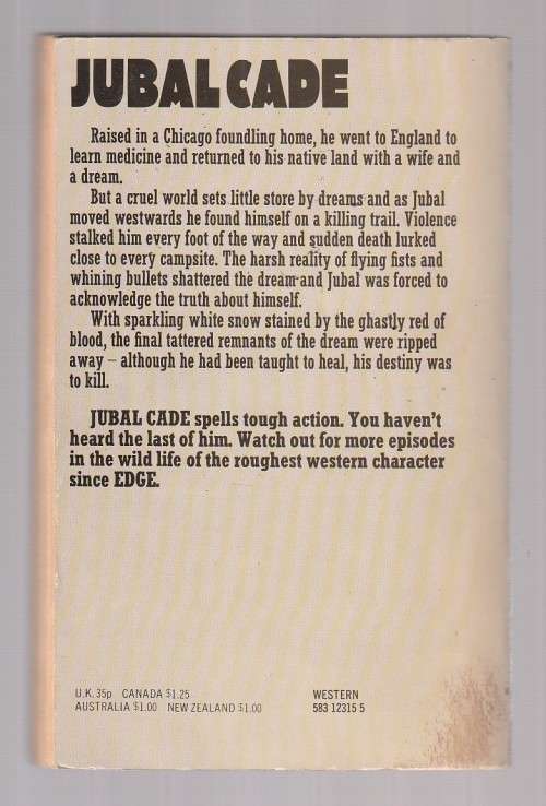 The Killing Trail - Charles R Pike (a1) - Jubal Cade 1 - Western