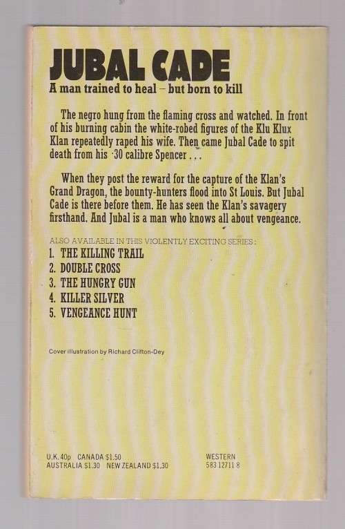 The burning man - Charles R Pike (a1) - Jubal Cade 6 - Western