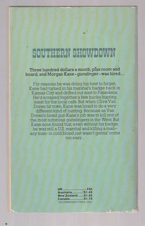 Southern Showdown - Louis Masterson (a10 - Morgan Kane 32 - Western