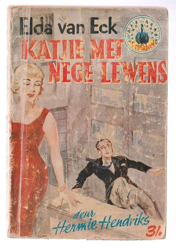 Katjie met nege lewens - Hermie Hendriks (k4) Elda van Eck reeks Pronk Boek