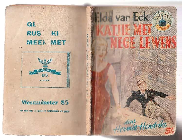 Katjie met nege lewens - Hermie Hendriks (k4) Elda van Eck reeks Pronk Boek
