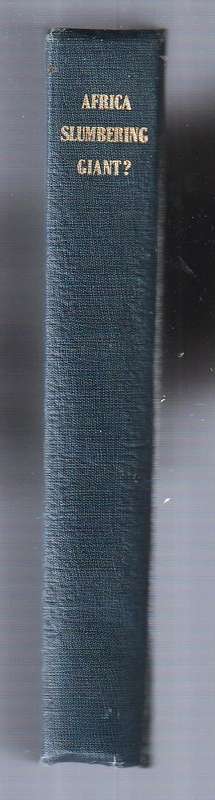 Africa slumbering gaint Vol 3 - Michael McNeile - Storie out of Africa (a13)