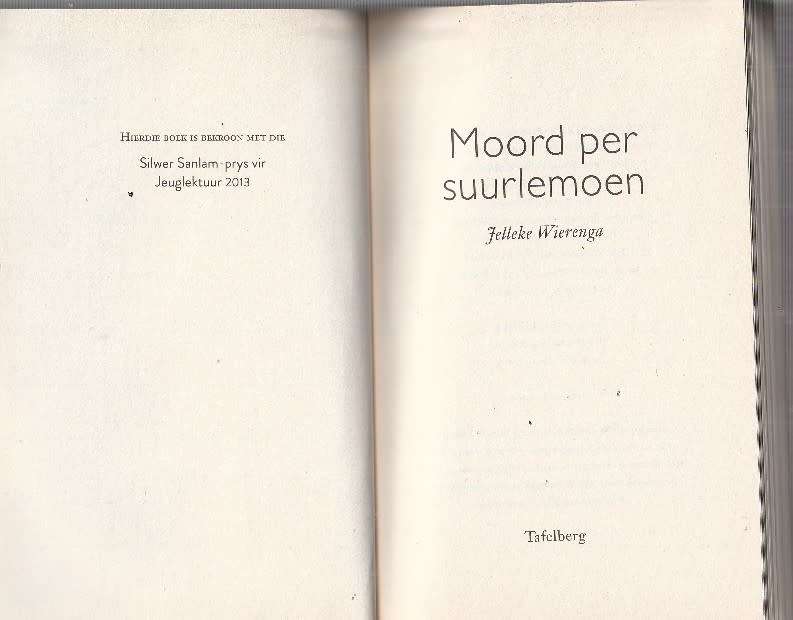 Moord per Suurlemoen - Jelleke Wierenga (k3) - Speurverhaal met humor