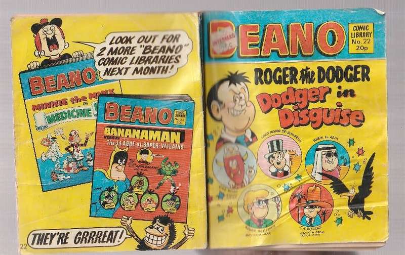Beano no 22 1983 Comic - (a10) Roger the dodger