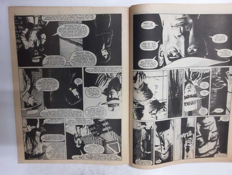 SAVAGE ACTION Comic (1981) Blade - Black Widow & Punisher (tab)