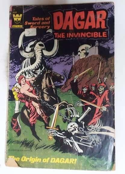 Dagger the Invincible - 1972 (tab) Comic