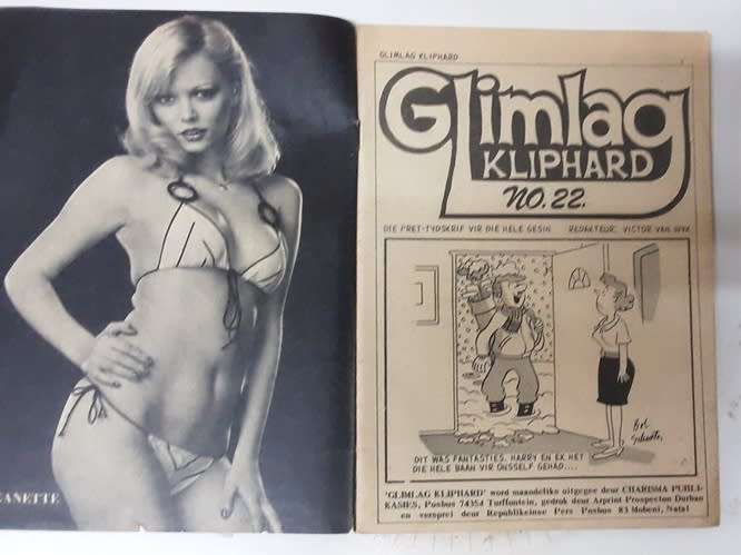 Glimlag Kliphard Nr 22 (a9) - Grappe - Spotprente - Strokies ens