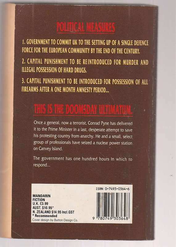 The Doomsday Ultimatum - James Follett (j)
