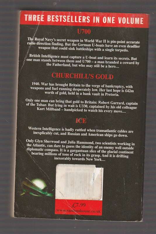 James Follett Omnibus (j) - Ice - U700 - Churchills Gold