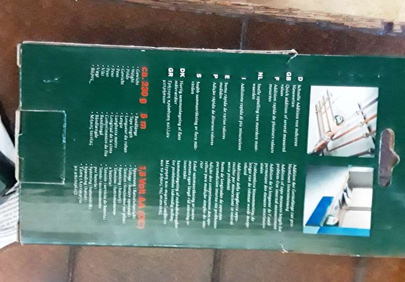 Bosch Digital measuring tape 5m (h)
