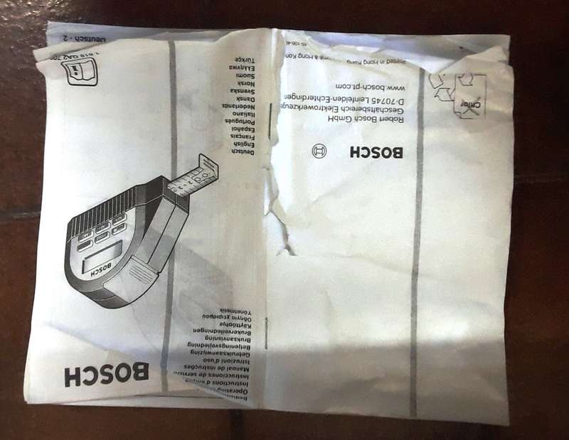 Bosch Digital measuring tape 5m (h)