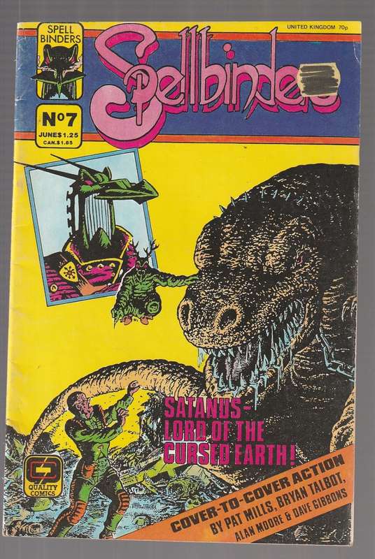 Spellbinder no 7 - Comic starring Nemeses the warlock (tab)