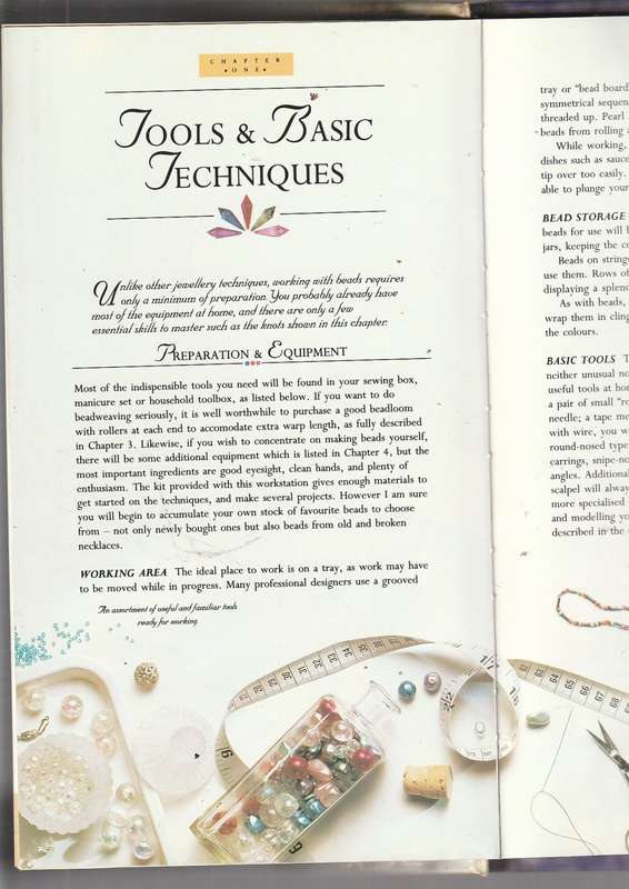Bead Jewellery Workstation - Handbook & Starter kit (a)