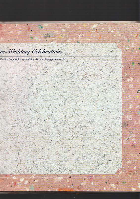 The Wedding Book (a) - An album to tell the story of your marriage