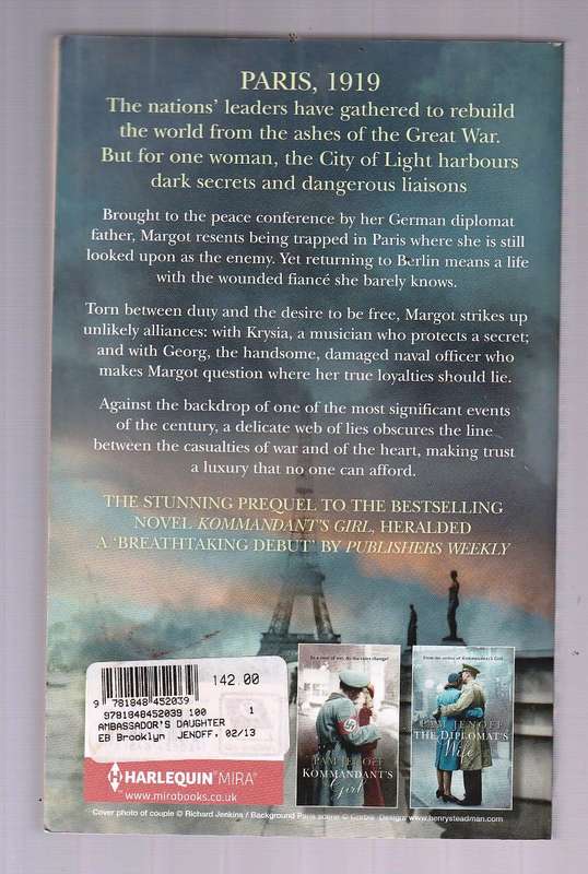 The Ambassador`s Daughter - Pam Jenoff (j) Post war novel