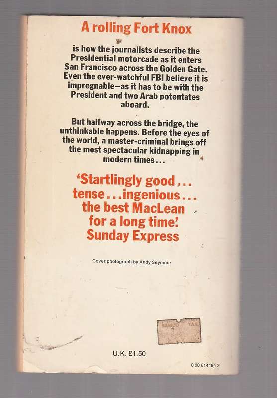 The Golden Gate - Alistair MaClean (j) Adventure thriller
