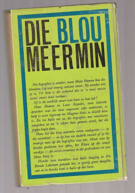 Die Blou Meermin - Neil MacNeil - Klub Olaf Bouwer Speurverhaal