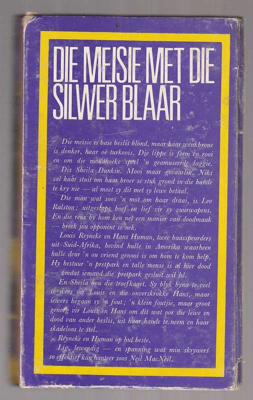 Die Meisie met die silwer blaar - Neil MacNeil - Klub Olaf Bouwer Speurverhaal