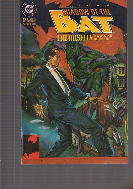 Shadow of the Bat 8 1993 Comic