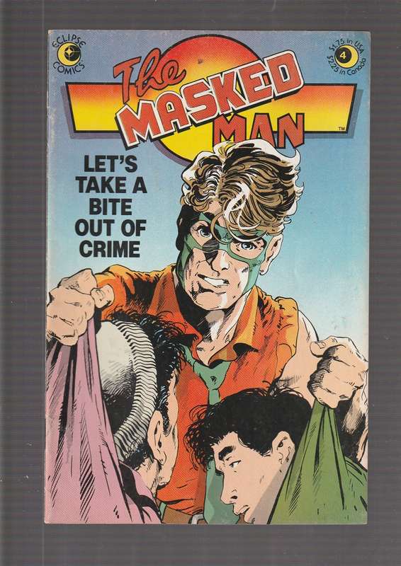 The Masked man no 4 1985 Comic