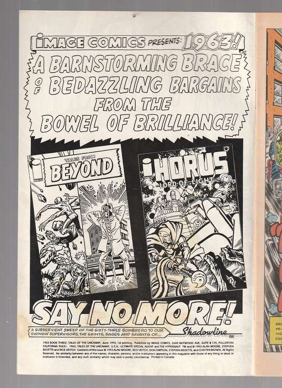 Tales of the Uncanny  no 3 1993 Comic
