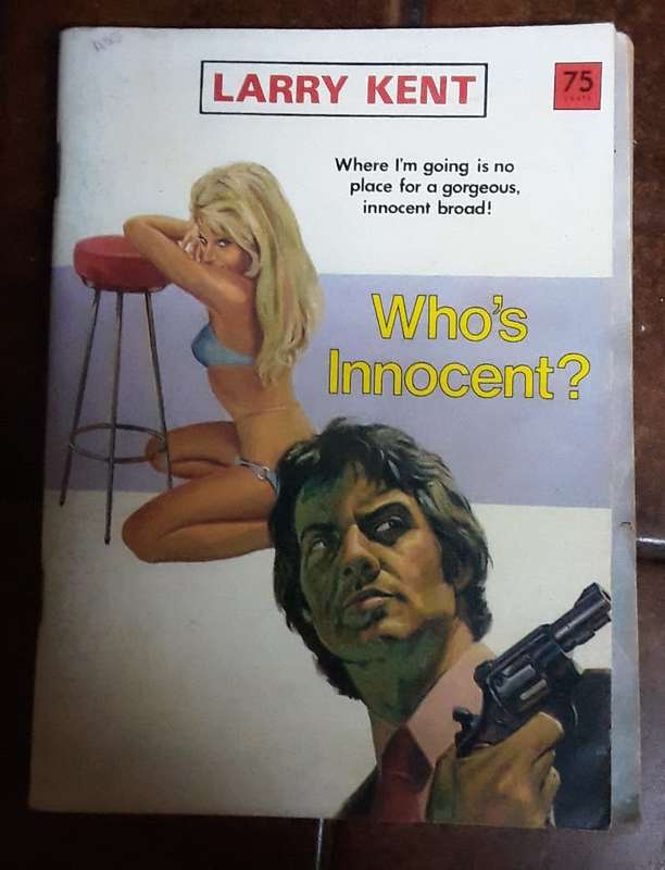 Larry Kent crime thrillers lot of 3 see scans for titels