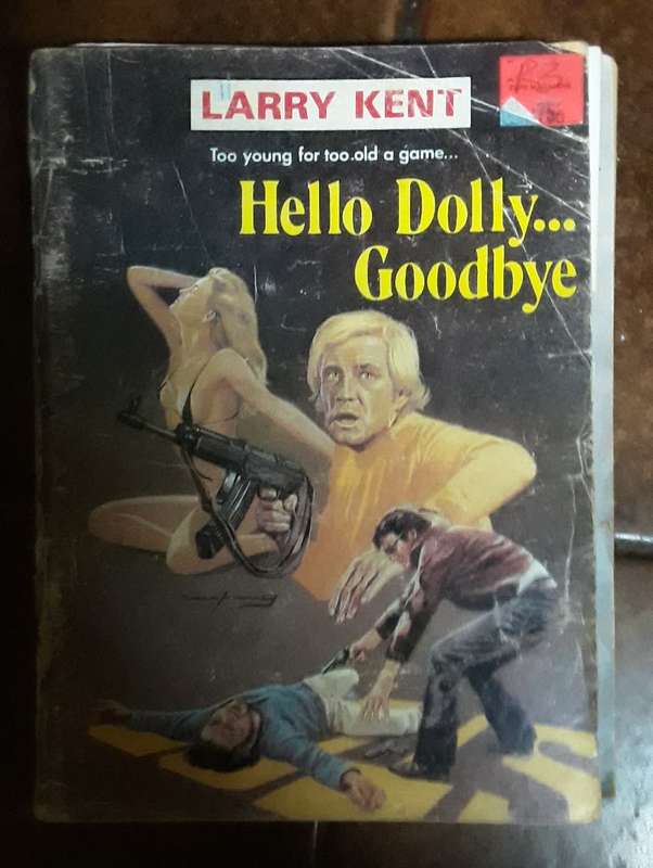 Larry Kent crime thrillers lot of 3 see scans for titels